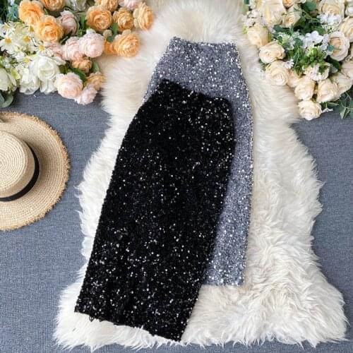 Party Train Long Pencil Skirts
