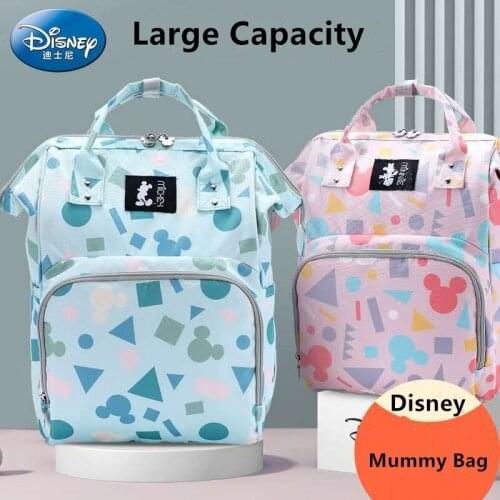 Disney Mickey Diaper Bag Mummy Backpack large capacity water proof maternity backpack multifunctional nappy bag travel backpack