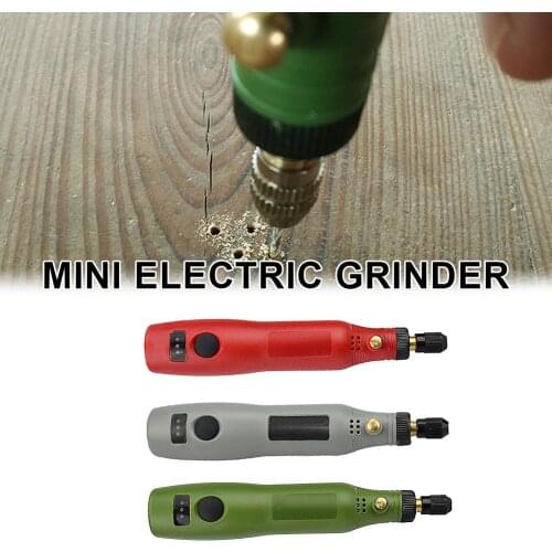Precision Micro Electric Grinder Rechargeable Mini Electric Drill Jade Carving Machine Wood Root Carving Character Polishing