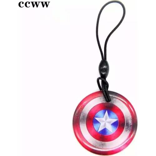 UID S50 1K 13.56Mhz Rewritable Keyfobs Dropping Glue Changeable RFID Key Tag For Access Control Card Waterproof Keychain 1Pcs