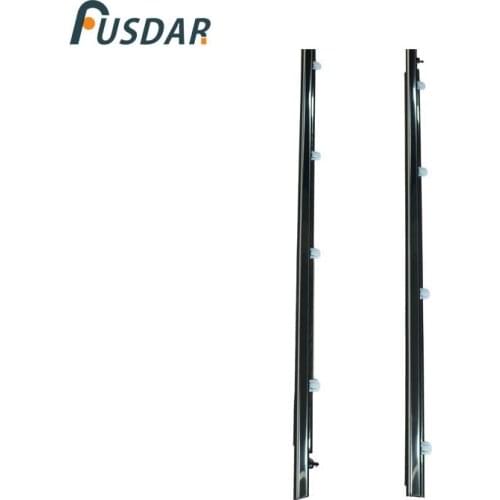 Left Right Front Door Window Seal Weather Strip Belt Pair For Honda Accord 2009-2010