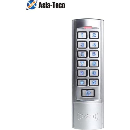 IP68 waterproof 2000 Users Metal Keypad13.56Mhz Access Control card reader RFID Access with Wiegand 26 Electronic Door Lock