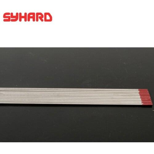 Red Argon-arc welding tungsten electrode 1.6mm/2.0mm/2.4mm Soldering Rod for stainless steel (10pcs/lots,length150mm)