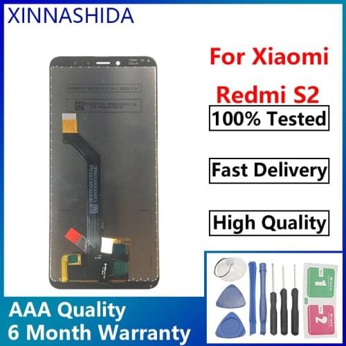AAA Quality 5.99" Display with frame For Xiaomi Redmi S2 LCD Screen Display with Touch Digitizer For Redmi Y2 Repair Parts