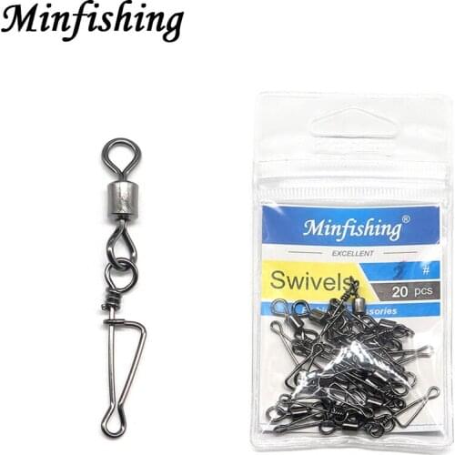 3 Packs Italian Fishing Swivels Stainless Steel Rolling Swivel Fishing Accessories Fishing Tackle Model MS+YDL