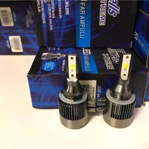 Inwells X-Treme White Color LED Xenon (Zenon) h1/H3/H4 / H7 / H11/H27/Quality Isınmaz Automobile Headlight Powerful Lighting