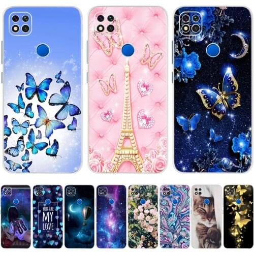 For Cover Xiaomi Redmi 9C Case Redmi 9C Bumper TPU Soft Silicone Back Cover For Xiaomi Redmi 9C 9 C Phone Case Coque Funda 6.53"