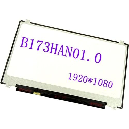 For MSI GT72 GT73 laptop screen B173HAN01.0 LP173WF4 SPF6 F1 F5 LTN173HL01-401 N173HCE-E31 FHD 1920*1080