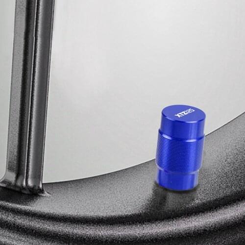 For Yamaha XTZ 125 XTZ125 2013 2014 2015 2016 2017 2018 Motorcycle CNC Vehicle Wheel Tire Valve Air Port Stem Caps Covers Plug