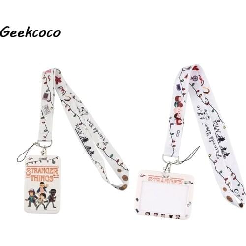 J2684 Fashion Tv Show Neckneck Lanyard Key ID Card Gym Strap Multifunction Mobile Phone Decoration