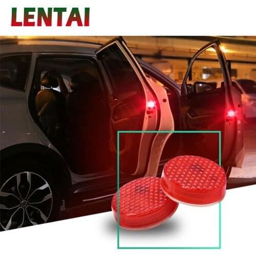 LENTAI For Honda civic 2006-2011 2017 accord 2003-2007 fit Volvo xc90 s60 xc60 Infiniti Car door Warning Lamp 5 LED Strobe Light