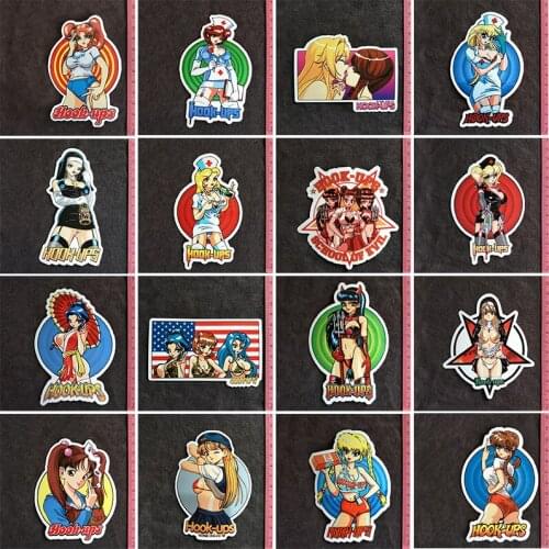 Best seller Hook ups series PVC Stickers Travel Suitcase Wall Pencil Box Bike Phone Sliding Plate Graffiti Styling Buy 3 free 1