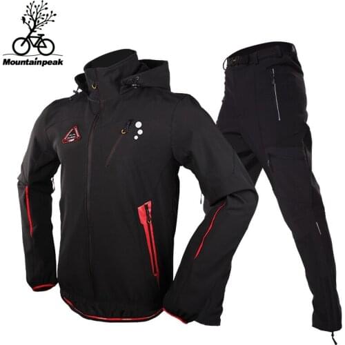 Mens cycling windbreaker Womens Bicycle Winter jacket Waterproof motorcycle Outerwear goods Reflective clothing Long Sleeved