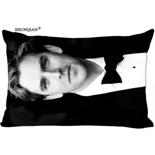 New Custom Dan Stevens Pillowcase Zippered Rectangle Pillow Cover Cases Size 45X35cm,40x60cm,45X75cm,50X75cm(Two sides)