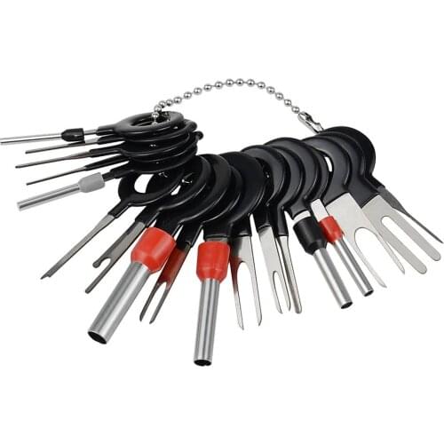 NEW Automotive Plug Terminal Remove Tool Set Key Pin Car Electrical Wire Crimp Connector Extractor Kit Accessories