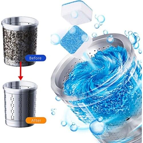 Washing Machine Cleaner Washer Cleaning Detergent Effervescent Tablet Washer Cleaner Powerful stain removal