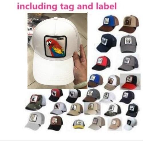 Original COCK includes tags and tags for all seasons with Tag Trucker Hat Snapback Cap Animal-a1