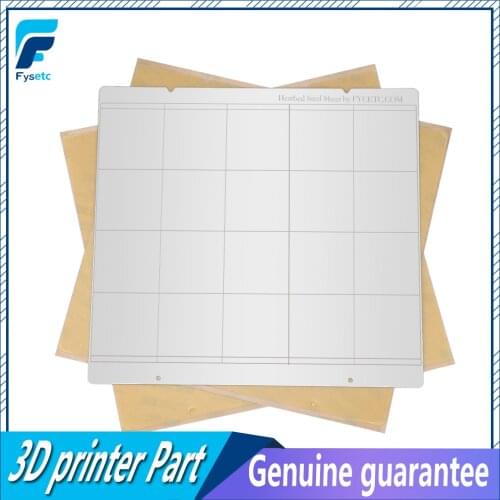 Prusa i3 Mk3 Mk52 Spring Steel Sheet Heat Bed Platform 3D Printer Printing Buildplate + 2pcs PEI Sheet For Prusa i3 Mk3 Mk2.5