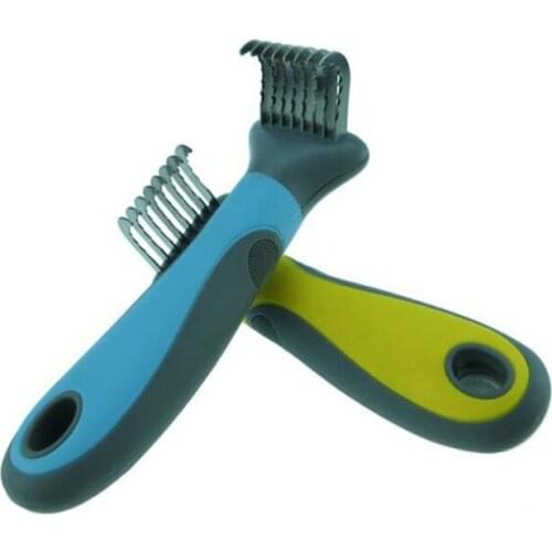 Pet Dog Dematting Comb Rake Hair Removal Comb Knot Cutter Brush Puppy Cat Grooming Shedding Tool for Dogs Cats Pet Accessories