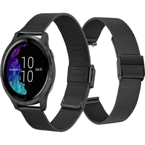 For Garmin Venu/Vivoactive 3 HR/245/645 Smart Watch Replacement Silicone Watch Strap For Huami Amazfit Bip/GTS 20MM Wristband