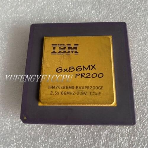 IBM 6X86MXPR200 Antique cpu collection testimony of history antique computer accessories
