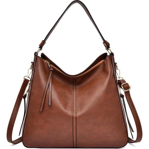 Brand luxury handbag women genuine leather bag female hobos shoulder bags girls messenger leather tote bag crossbody pack C1242
