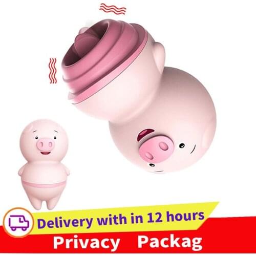 Vibrator Clitoris Tongue Vibrator Clit Nipple Sucker for Women Dildo Clitoris Stimulator Oral Pussy Licking Masturbator Sex Toys