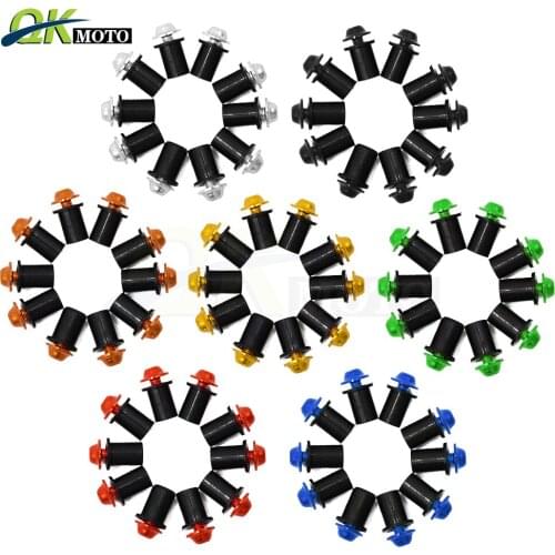 Motorcycle Windscreen Bolt Screws Windshield Screw Kit For Yamaha MT01 T-Max 530 XJ6 YZF R1 YZF R6 yzf VMAX N-MAX