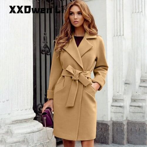 Женские шерстяные пальто XXOWENLI China At AliExpress