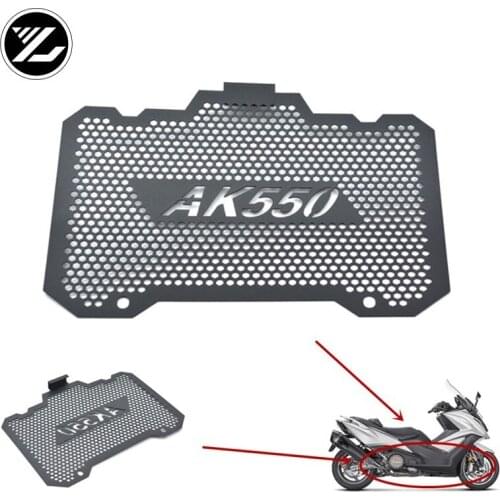 Motorfiets Radiator Grille Guard Cover Cooler Protector Kymco AK550 2017 2018 water tank net cover cooler protection cover