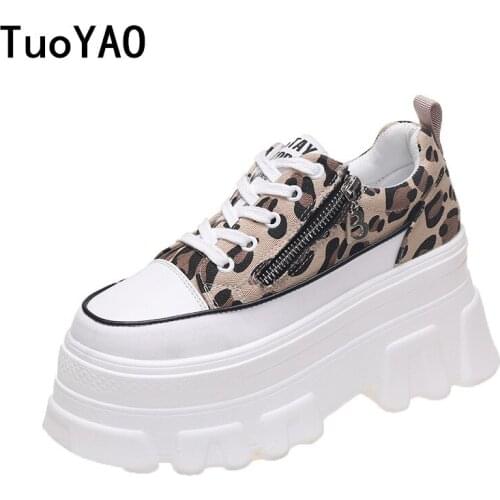 Women Casual Platform Canvas Shoes 2021 Thick Bottom Sneakers Ladies Canvas Vulcanized Shoes Chunky Sneakers Woman Basket Femme