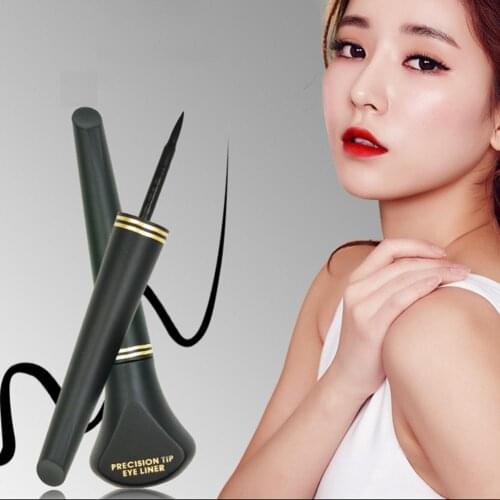 Liquid Eyeliner Pencil Fadeless Soft Quick-drying Eyeliner for Makeup Super Waterproof Black Eyeliner Eye Cosmetic Makeup Tool