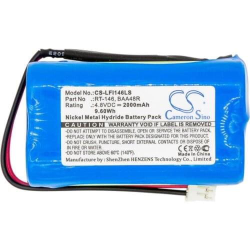 Cameron Sino 2000mAh battery for LFI Daybrite Emergi-Lite BAA48R Light Alarms BL93NC487 Lights Emergency Light BAA48R