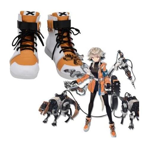 Arknights Mayer Cosplay Boots Shoes Women Shoes Costume Customized Accessories Halloween Party Shoes