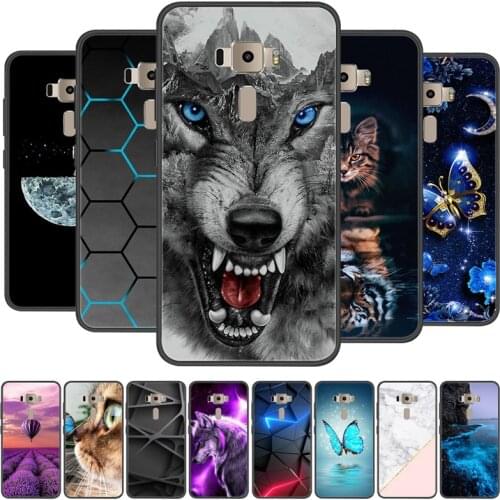 For Asus Zenfone 3 ZE552KL Case Phone Cover Silicone Soft TPU Back Cover for Asus Zenfone3 ZE552KL Case 5.5 inch Fundas Bumper