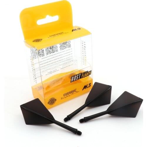 CUESOUL Rost Integrated Dart Shaft and Flights Medium,Set of 3