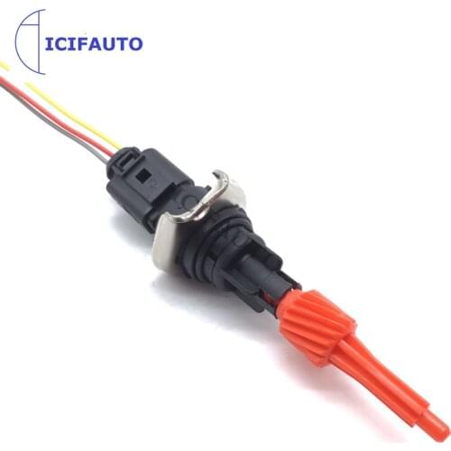 Speed Sensor + Pigtail Plug Connector With Wire Cable for Audi A4 A6 Golf MK4 Bora Octavia Seat Leon 1H0919149C