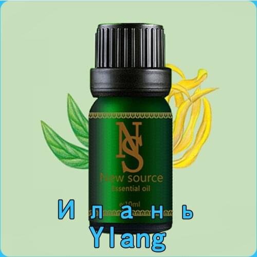 Ylang Essential oil 10ml Ylang Ylang Essential Oil Pure Natural Pure Essential Oils Aromatherapy Diffusers Oil Healthy Skin Hair