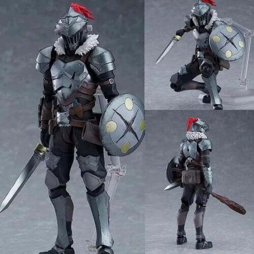 Figma Figure Goblin Slayer 424 Goblin Slayer Hunter Action Figure Collection Model Toy 17cm
