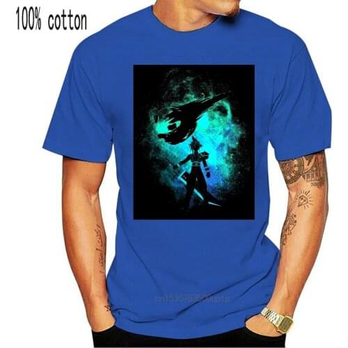 Final Fantasy 7 Cloud T-Shirt Unisex Cotton Adult Sizes Funny Ff7 Vii Game New Diy Prited Tee Shirt