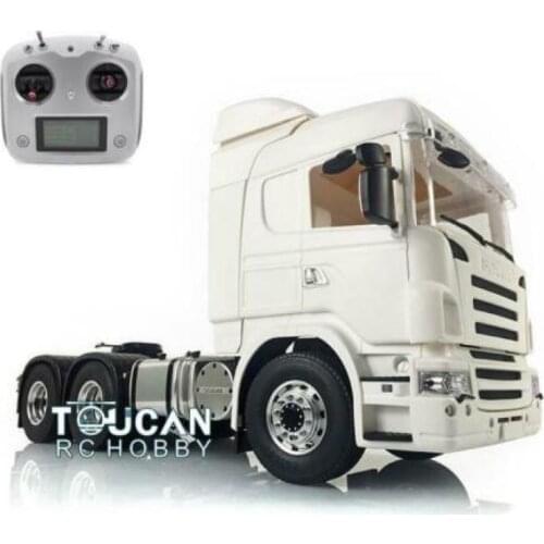 6*6 LESU 1/14 RC Metal Chassis Tractor Truck Hercul Sca Cab 320AESC I6S THZH0316-SMT4