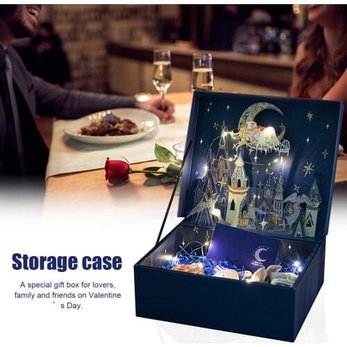 Valentines Day Gift Box Dream Girl Heart Flip Three Dimensional Gift Box Surprise Gift Box For Girlfriend Angel City