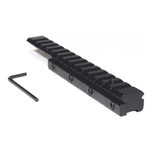 Dovetail Extend Weaver Picatinny Rail Adapter 11mm to 20mm Converter Tactical Scope Mount Bases Rifle Airsoft Hunting Party