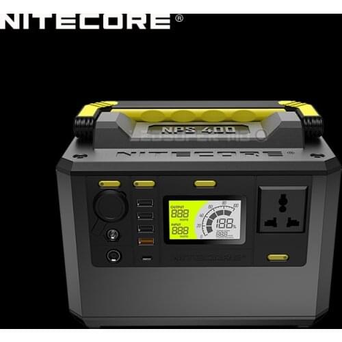 Winner of ISPO Award 2020 NITECORE NPS400 Backup Emergency Portable Outdoor Power Station