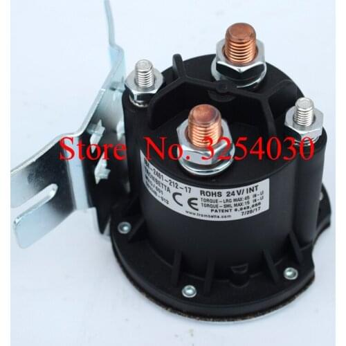 Liftstar or Noblift Electric Forklifts Using Original 24V 100A Black Hrdro-Tek Lifting Contactor Quality and Quantity Assured