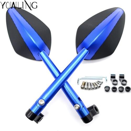 Motorcycle Aluminum Mirrors motorbike moto CNC Rearview side Mirror For SUZUKI GSXS GSX-S 1000/1000F GSXR600 GSXR750 2009 - 2016