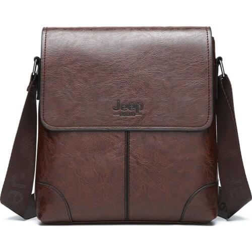 New Small Business Shoulder Bags Man Vintage Leather Crossbody Bags Fashion Luxury Brand Handbags Retro Famous Designer Bag Men