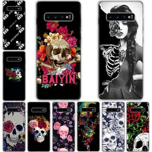 Luxury Grim Reaper Skull Skeleton Phone Case For Samsung Galaxy A71 A70 A51 A50 A41 A40 A30 A21 A10 A01 A90 A20S A20E A10S M30S