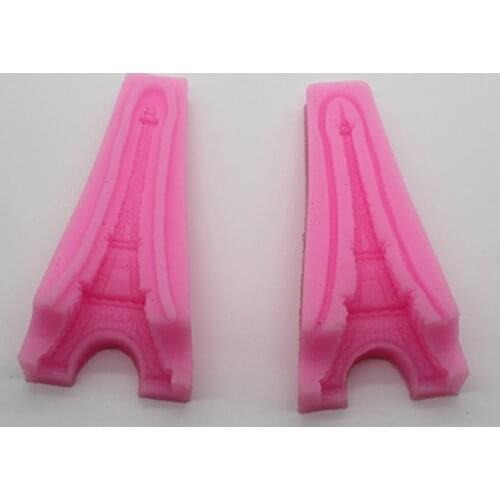 Tower Silicone Mold Fondant Molds for DIY Cake Decorating Tools Cake Moulds Soap Silicone Baking mold