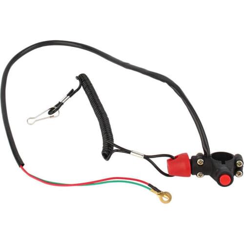 Motor Kill Stop High-Quality Materials Landyard Stop Switch Sports Car Driver Truck for Car